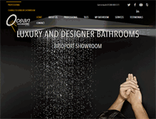 Tablet Screenshot of oceanbathrooms.com